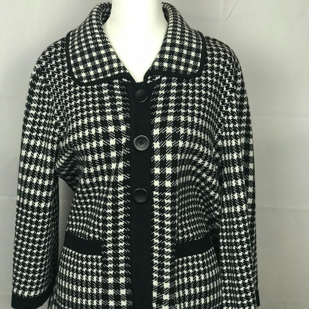 Classy Black and White Jacket